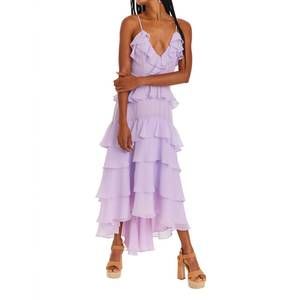 NEW ALLISON NEW YORK cassidy maxi dress in lilac